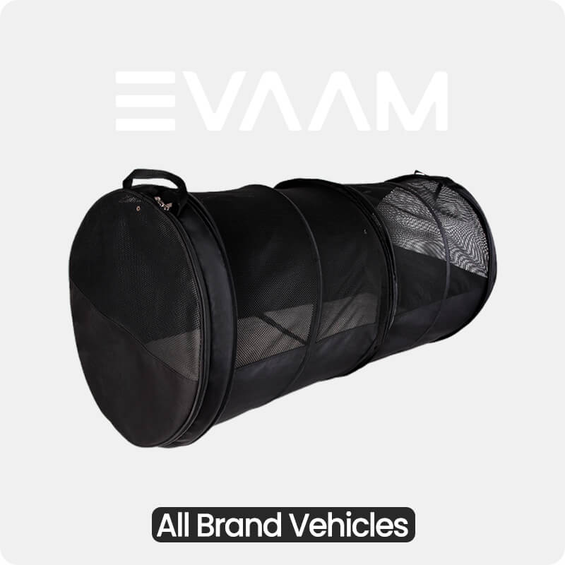 Non-Scratch Folding Rear Seat Pet Car Bag for Medium and Large Pets - EVAAM