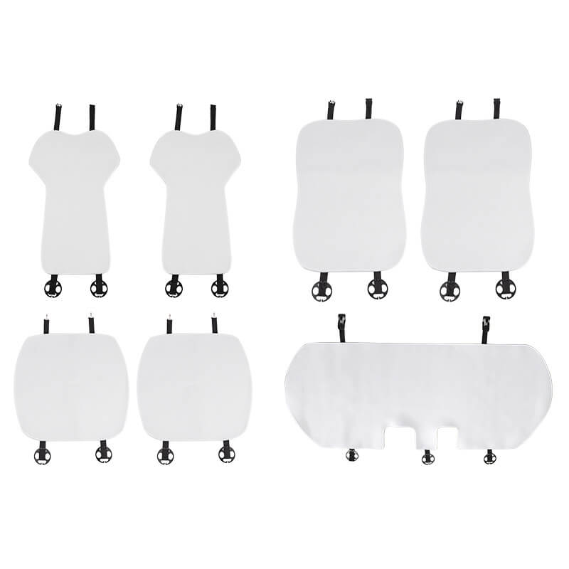 EVAAM® All Weather Seat Cover Front Rear Seat Cushion And Backrest for Model 3/Y - EVAAM