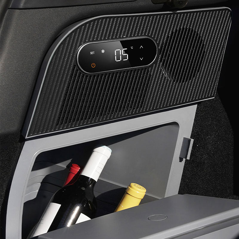 EVAAM® Trunk Fridge Hidden Cooler - 15L Compressor Cooled Storage for Tesla Model Y - EVAAM