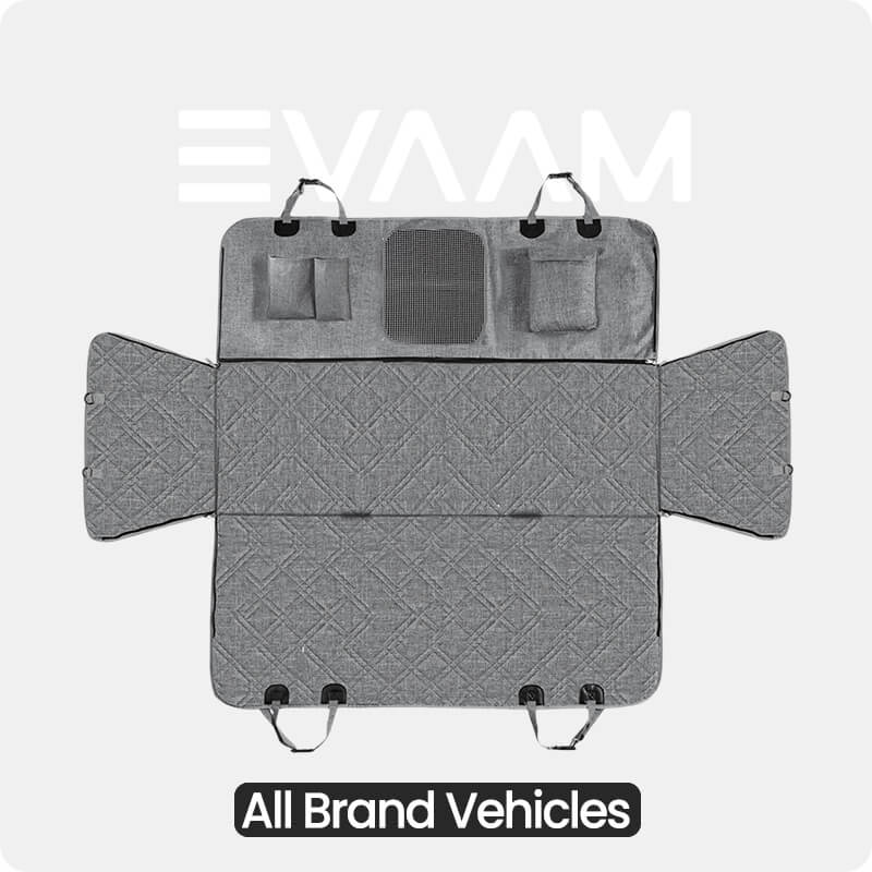 EVAAM® Tesla Back Seat Extender Cover for Dogs - EVAAM