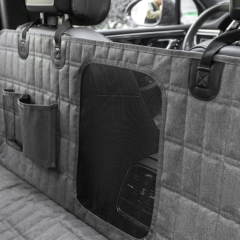 EVAAM® Tesla Back Seat Extender Cover for Dogs - EVAAM