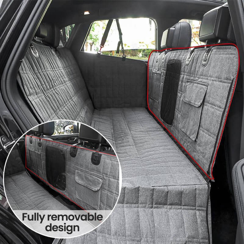 EVAAM® Tesla Back Seat Extender Cover for Dogs - EVAAM