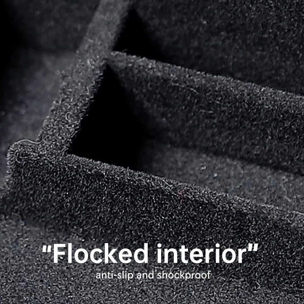 Evvam® Premium Flocked Center Console Trays for Tesla Model 3 Highland & New Model Y (Juniper) | Sophisticated Interior Organization - EVAAM