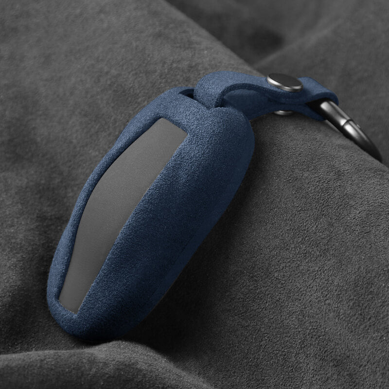 Alcantara Tesla Key Fob Cover For Model 3/Y/S/X (2012-2023)- EVAAM® - EVAAM