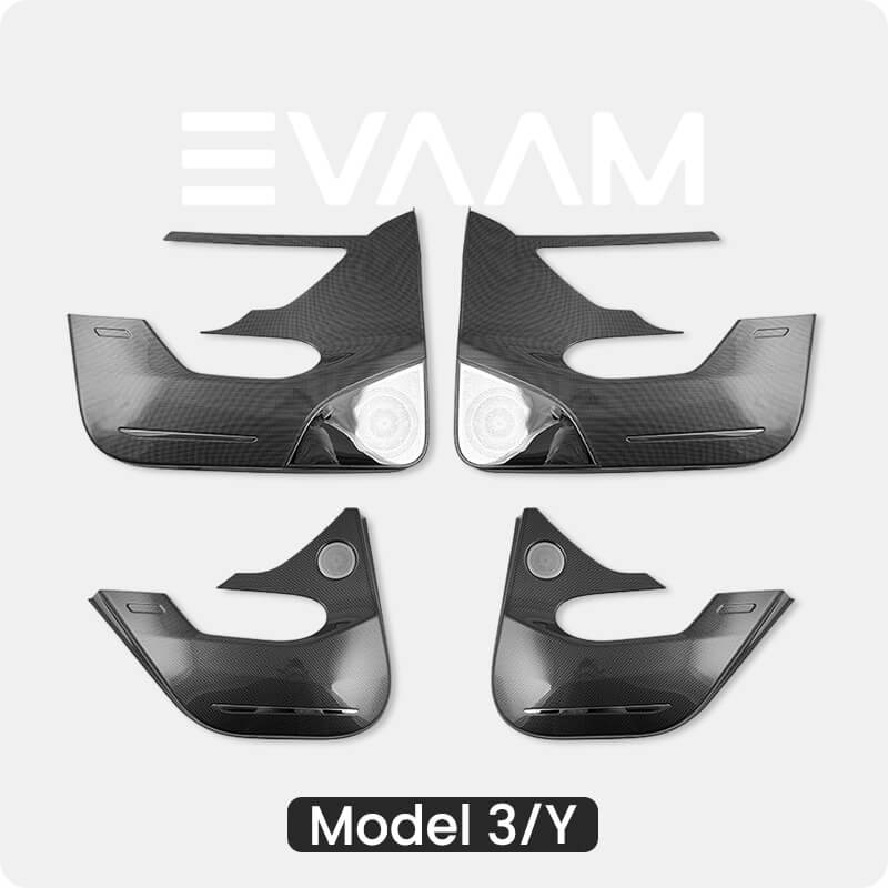 EVAAM® Innentürschutz für Modell 3/Y-Zubehör (2017–2023)