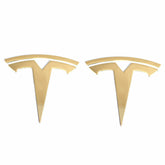 EVAAM® "T" Emblem Front & Rear Badge Replacement Full Set For Tesla Model 3/Y (1 Pair) - EVAAM