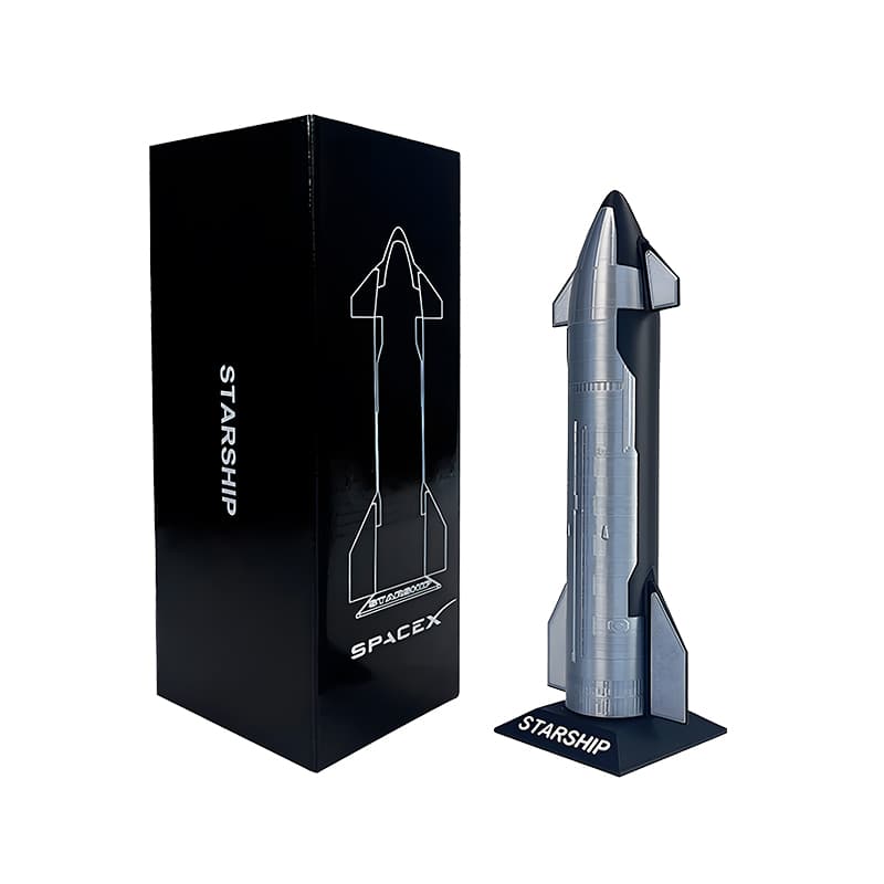SpaceX Starship Rocket Assembly Model Kit - Aerospace Collectible & Souvenir