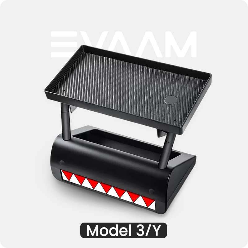 EVAAM® Magnetische Mittelkonsolen-Bildschirm-Organizer-Ablagebox für Tesla  Model 3/Y-Zubehör