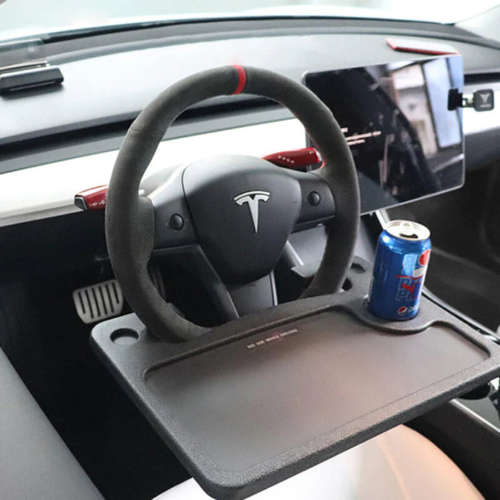 EVAAM® Steering Wheel Tray for Model 3/Y Accessories - EVAAM