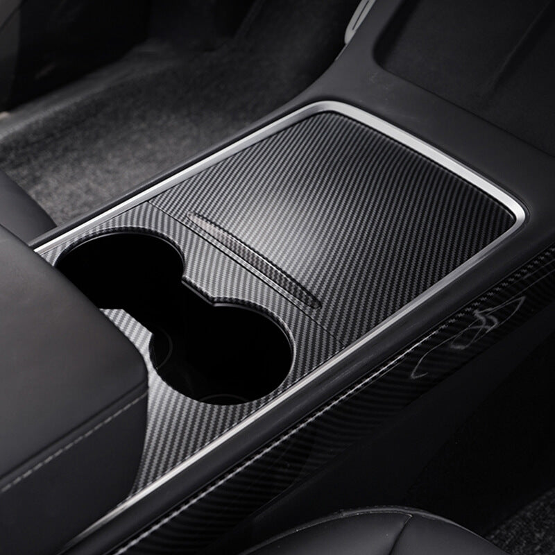 EVAAM® Wood Style Center Console Wraps Kit for Tesla Model 3/Y (2021-2023) - EVAAM