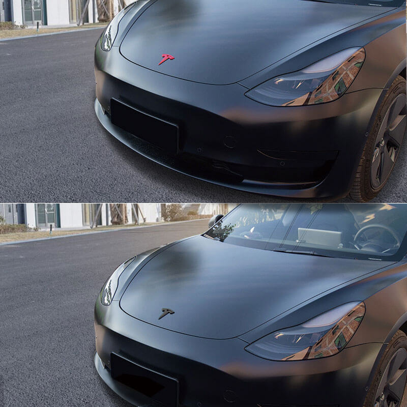 EVAAM Logo Covers Set For Model 3/Y Accessories - EVAAM