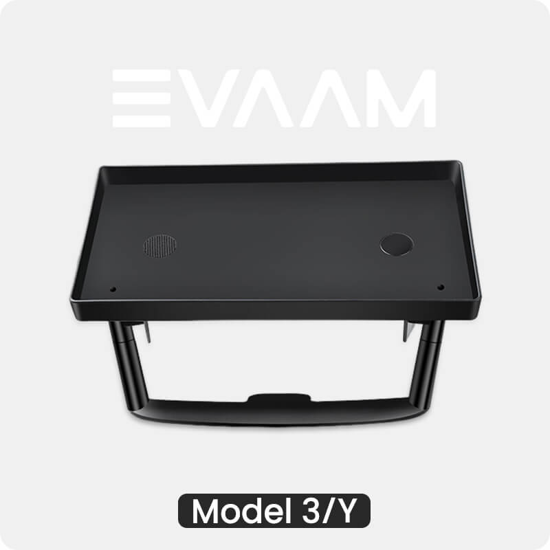 EVAAM® Magnetic Center Console Screen Organizer Tray For Tesla Model 3/Y  Accessories