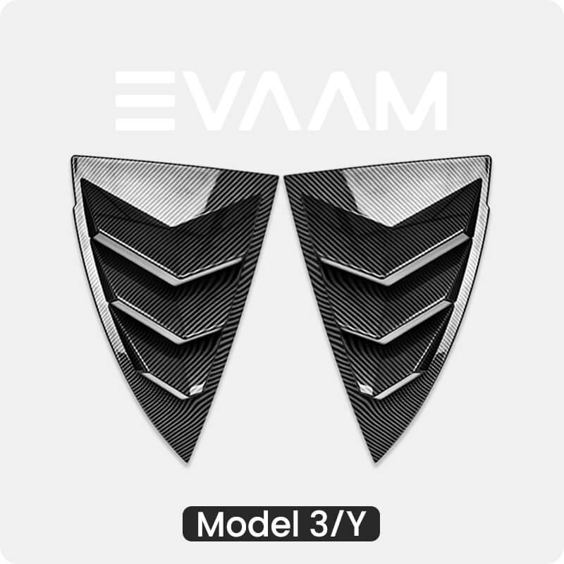 EVAAM® Rear Corner Window Protector for Model 3/Y Accessories - EVAAM
