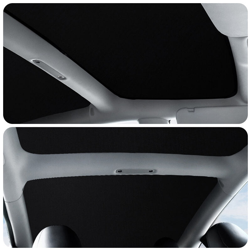 Upgraded! EVAAM™ Tesla Glass Roof Sunshade for Model 3 2017-2023 Accessories - EVAAM
