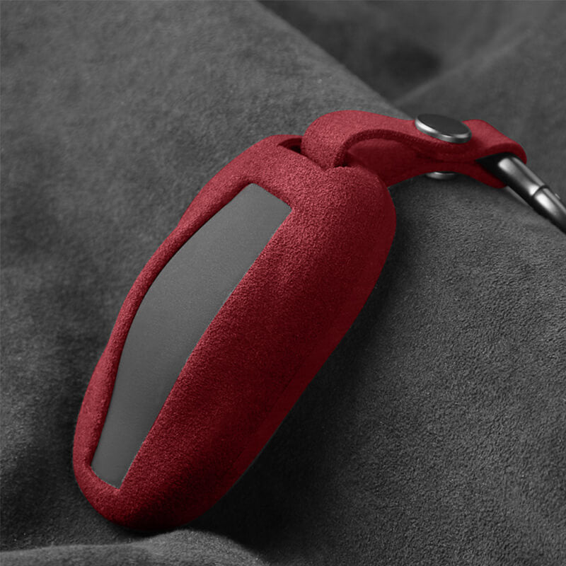 Alcantara Key Fob Cover For Tesla By EVAAM™ - EVAAM