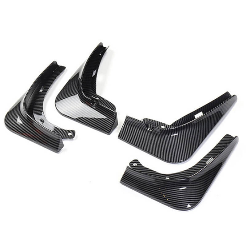 EVAAM™ Carbon Fiber Style Mud Flaps for Model 3/Y 2017-2023 - EVAAM