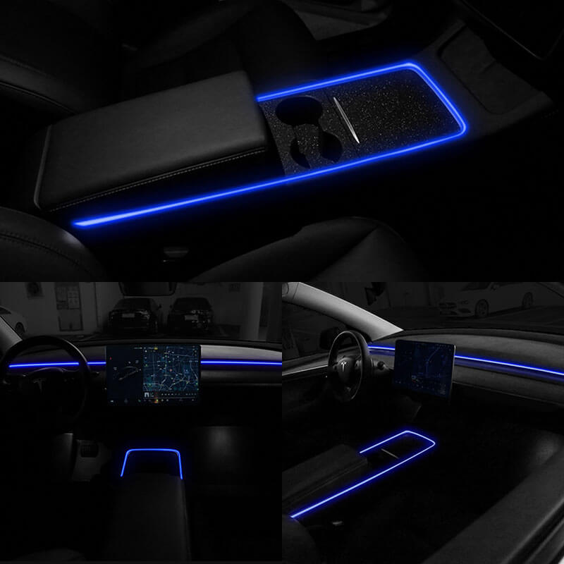 EVAAM™ Multi-color LED Ambient Light for Model 3/Y 2021-2023 Accessories - EVAAM