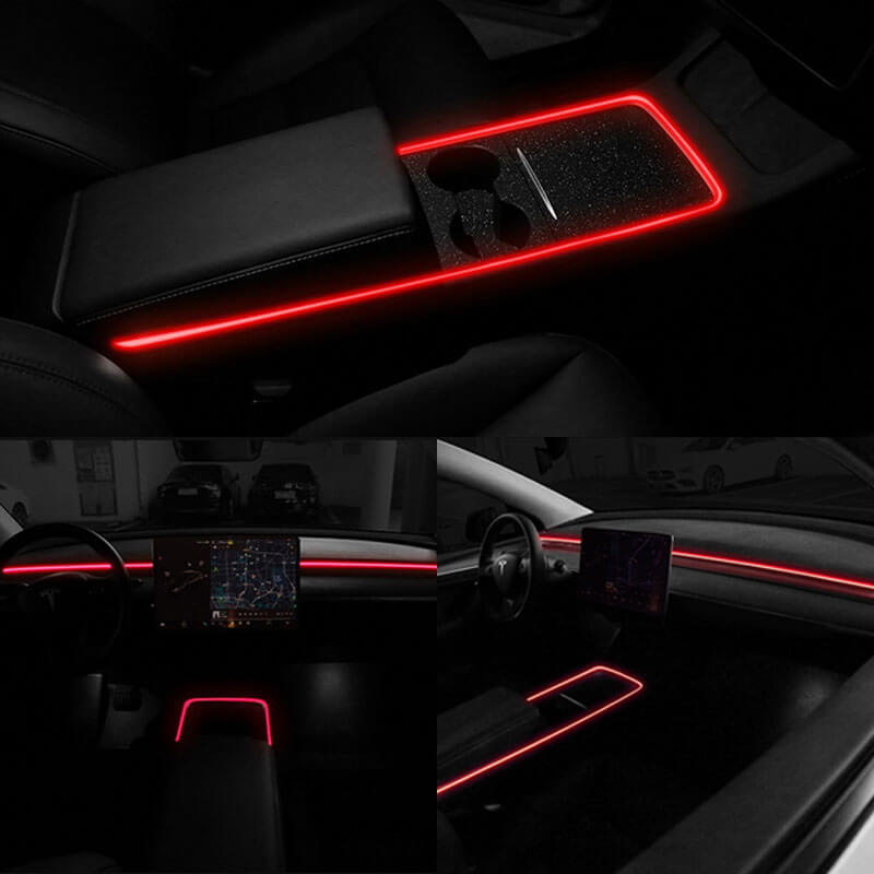 EVAAM™ Multi-color LED Ambient Light for Model 3/Y 2021-2023 Accessories - EVAAM