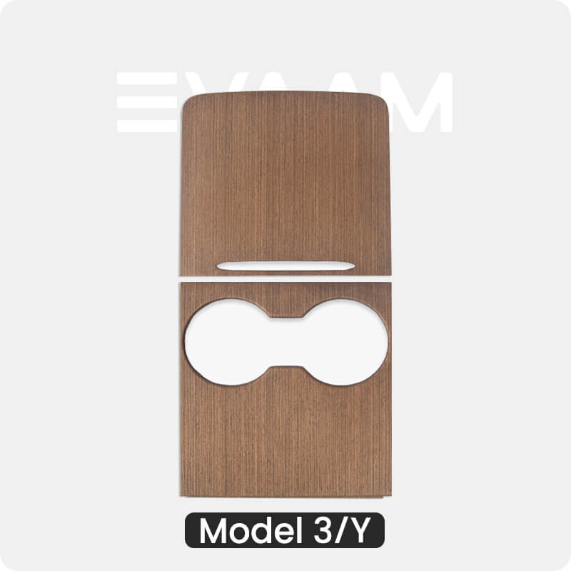 EVAAM™ Wood Style Center Console Wrap for Model 3/Y 2021-2023 Accessories - EVAAM