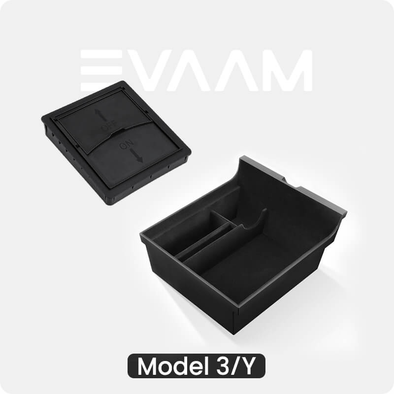 Center Console Organizer Tray Box for Tesla Model 3 & Model Y
