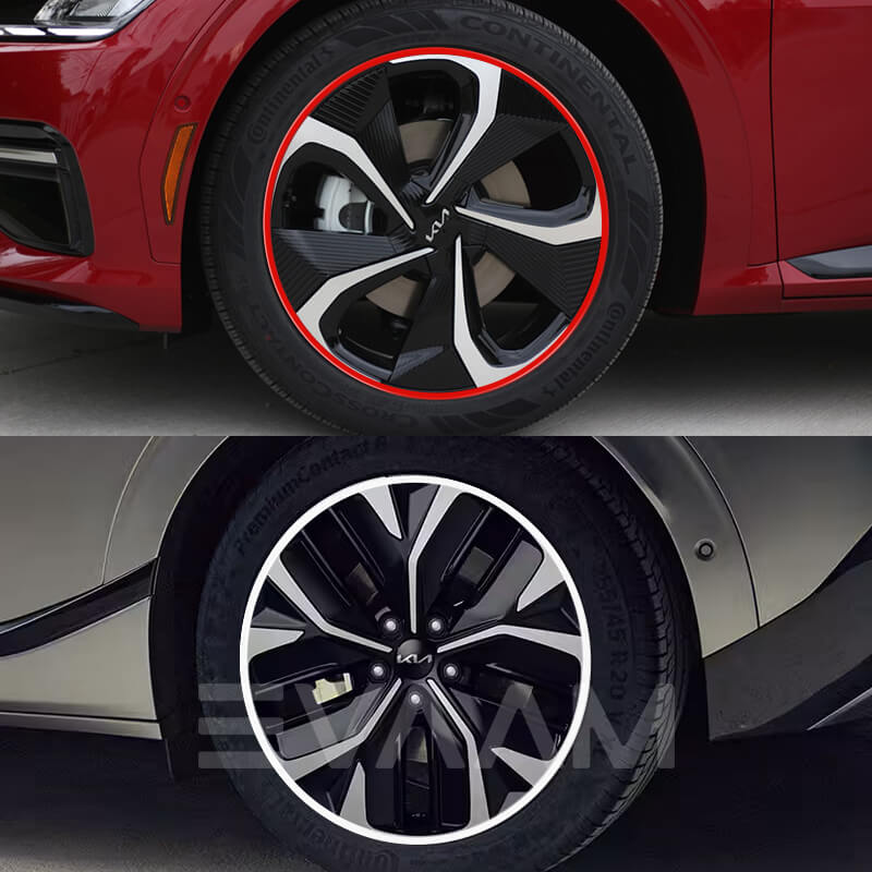 EVAAM™ UPGRADE! Wheel Rim Protector For Kia EV6 (4 PCS) - EVAAM