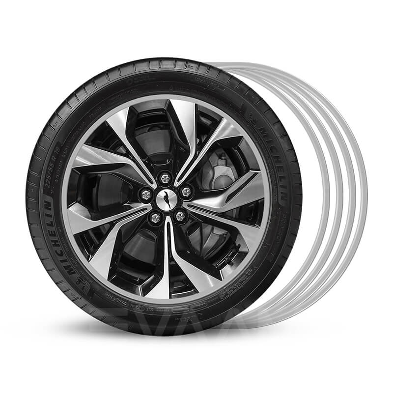 EVAAM™ UPGRADE! Wheel Rim Protector For Mustang Mach-E (4 PCS) - EVAAM