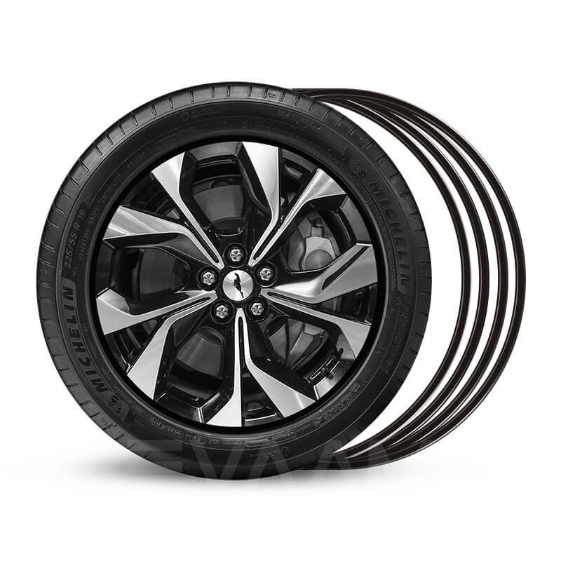 EVAAM™ UPGRADE! Wheel Rim Protector For Mustang Mach-E (4 PCS) - EVAAM