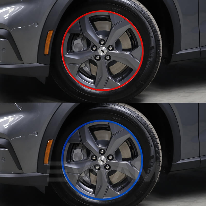 EVAAM™ UPGRADE! Wheel Rim Protector For Mustang Mach-E (4 PCS) - EVAAM