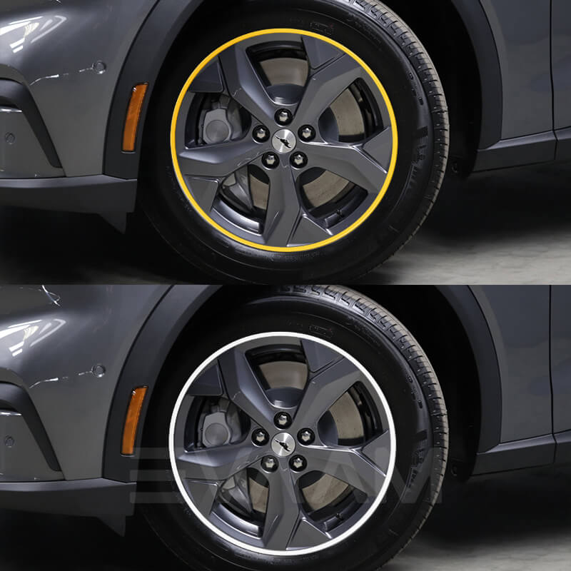 EVAAM™ UPGRADE! Wheel Rim Protector For Mustang Mach-E (4 PCS) - EVAAM