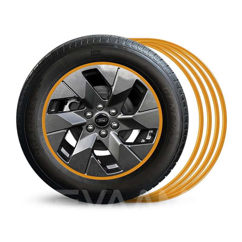 EVAAM™ UPGRADE! Wheel Rim Protector for Ford F-150 Lightning (4 PCS) - EVAAM