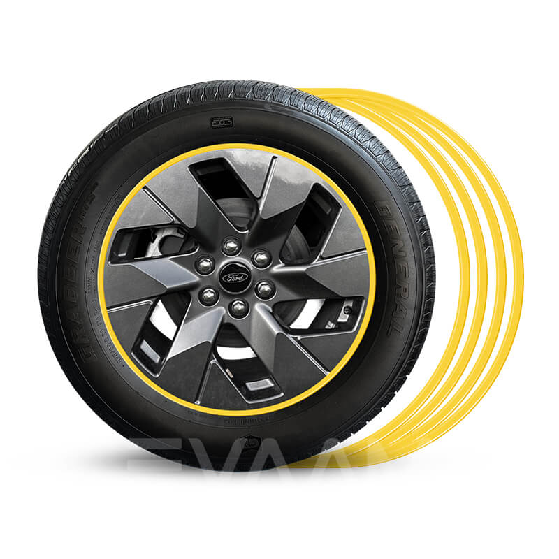 EVAAM™ UPGRADE! Wheel Rim Protector for Ford F-150 Lightning (4 PCS) - EVAAM