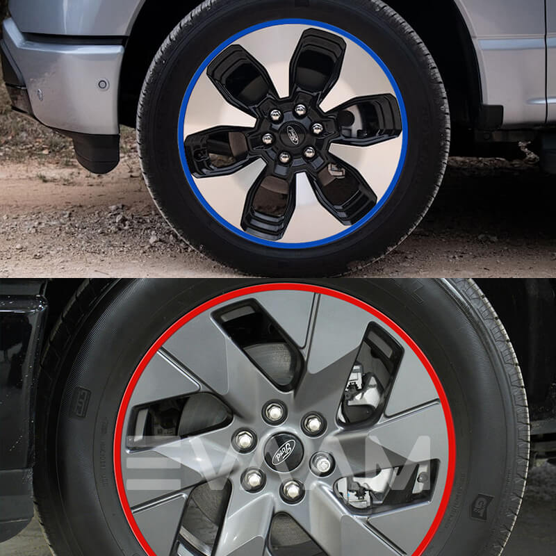 EVAAM™ UPGRADE! Wheel Rim Protector for Ford F-150 Lightning (4 PCS) - EVAAM