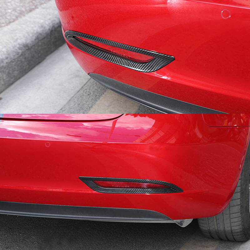 EVAAM Fog Light Rear Taillights Cover for Model 3 Accessories - EVAAM