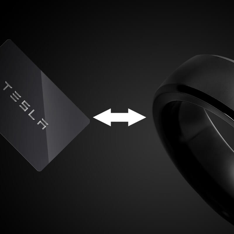 EVAAM Customized Tesla Smart Ring for Model 3/Y Accessories - EVAAM