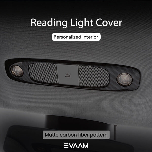 EVAAM Model 3 Carbon Fiber Style Accessories for Model 3 Accessories - EVAAM