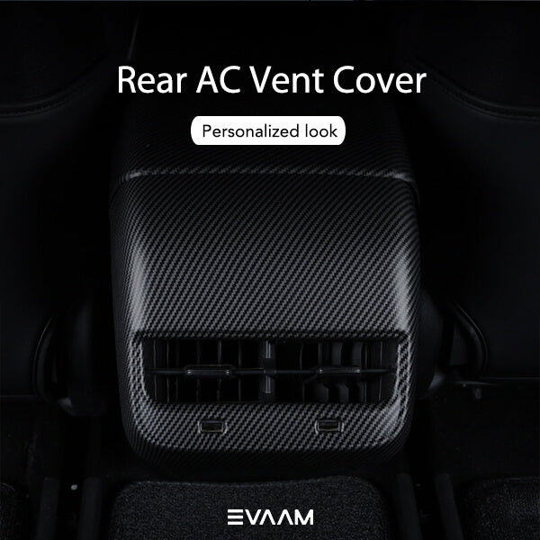 EVAAM Model 3 Carbon Fiber Style Accessories for Model 3 Accessories - EVAAM