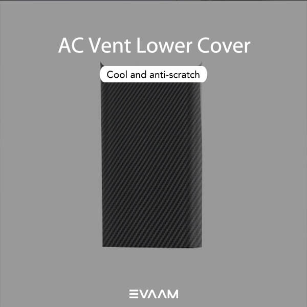 EVAAM Model 3 Carbon Fiber Style Accessories for Model 3 Accessories - EVAAM