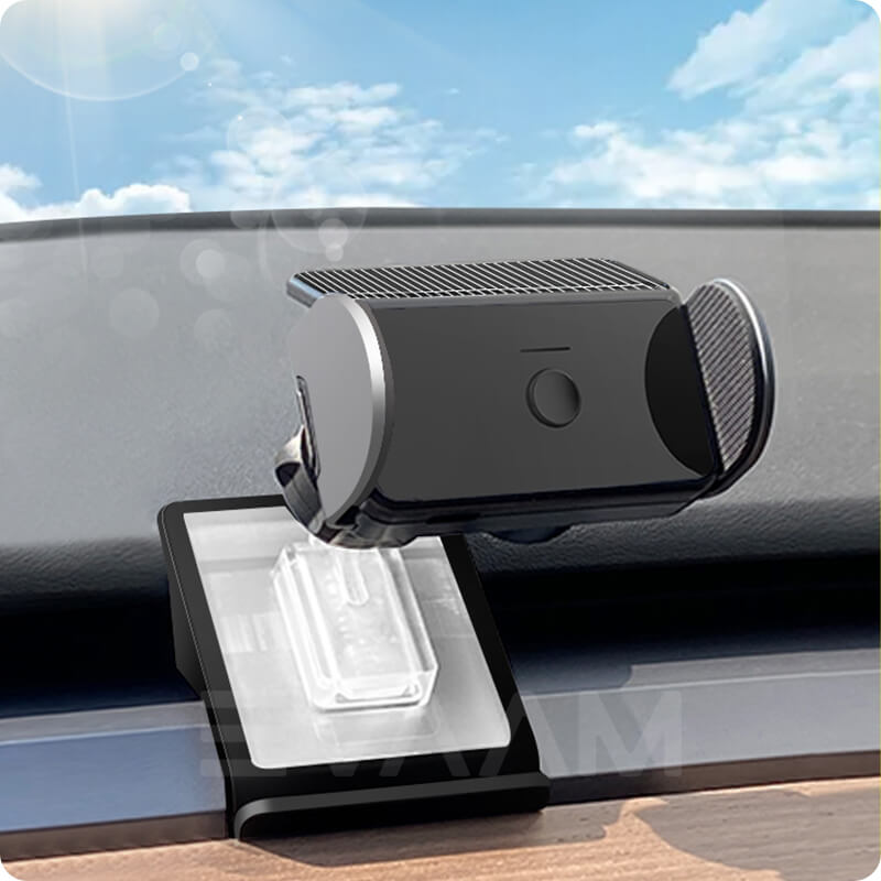 EVAAM™ Solar Phone Holder for Model 3/Y Accessories - EVAAM