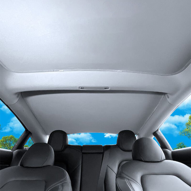 Upgraded! EVAAM™ Tesla Glass Roof Sunshade for Model 3 2017-2023 Accessories - EVAAM