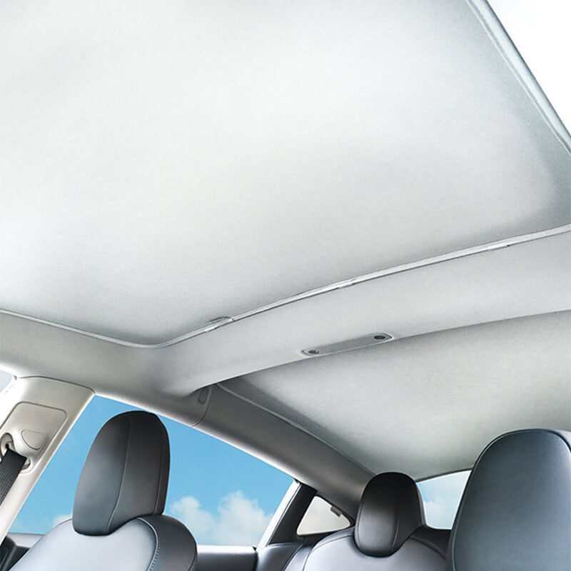 Upgraded! EVAAM™ Tesla Glass Roof Sunshade for Model 3 2017-2023 Accessories - EVAAM