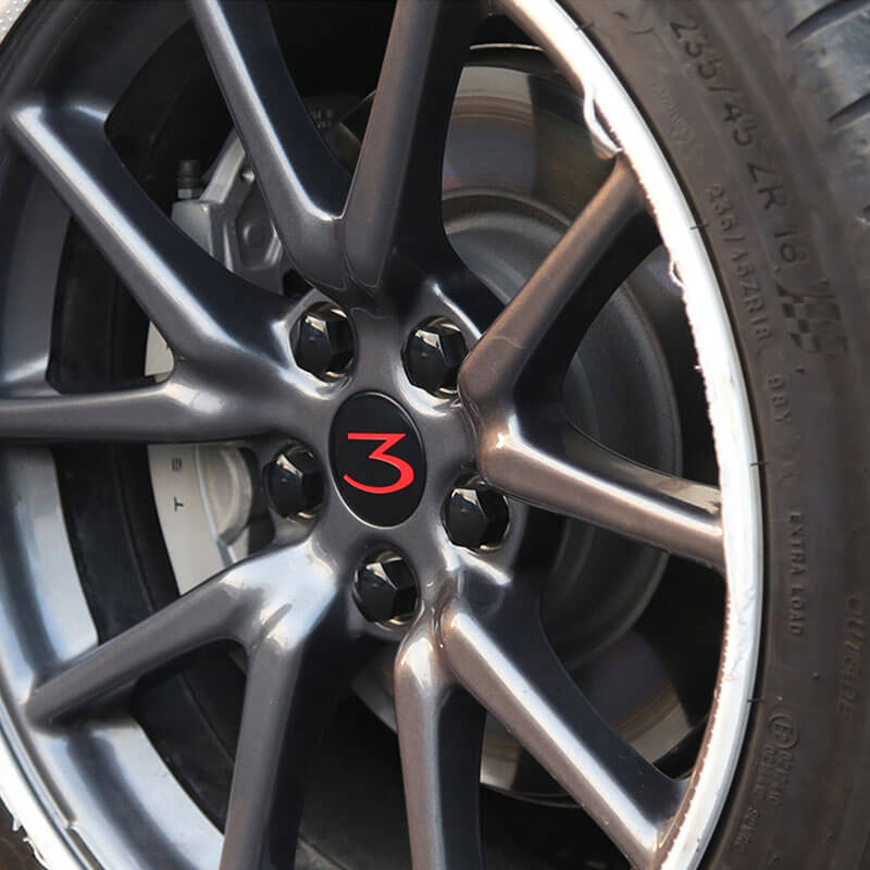EVAAM Wheel Cap Kit for Model 3 Accessories - EVAAM