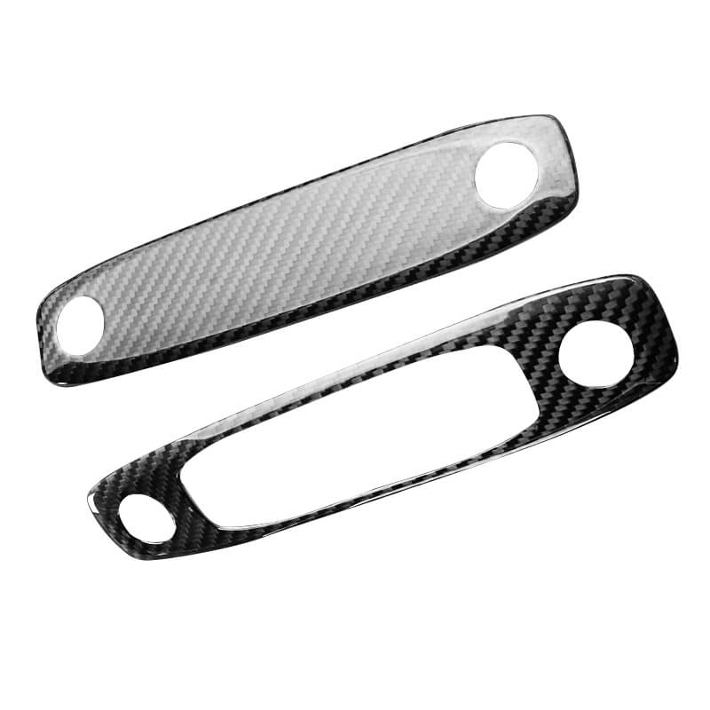 EVAAM Gloss Real Carbon Fiber Reading Light Cover for Model 3/Y 2017-2022 - EVAAM