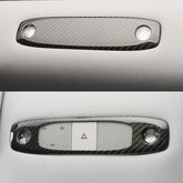 EVAAM Gloss Real Carbon Fiber Reading Light Cover for Model 3/Y 2017-2022 - EVAAM
