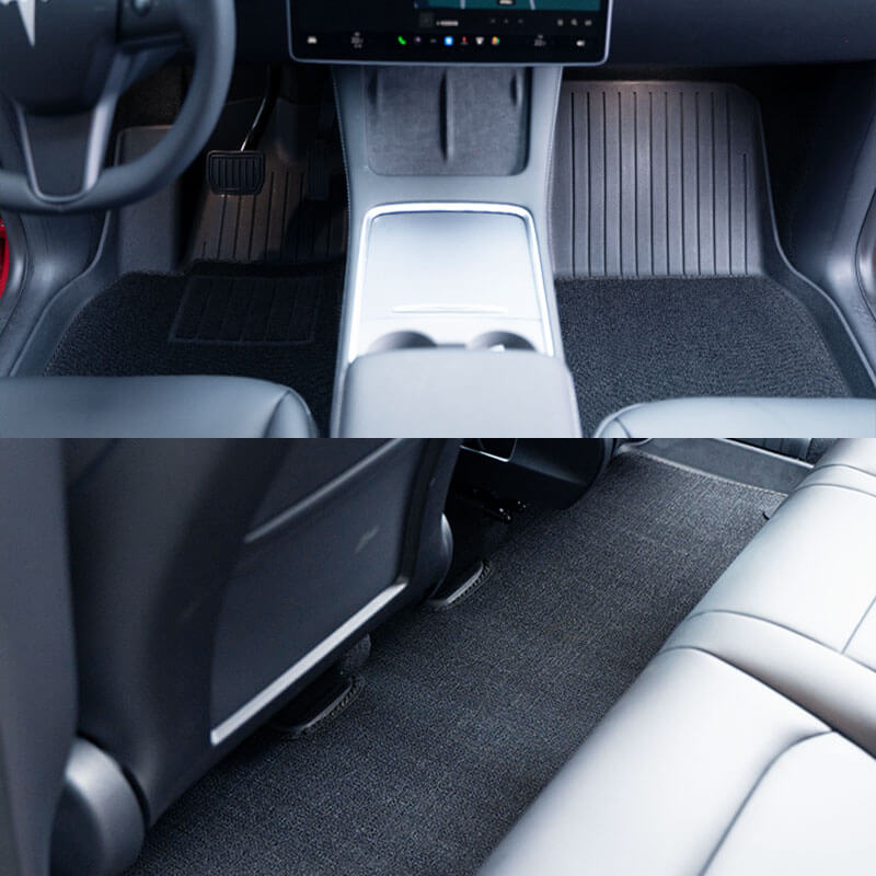 EVAAM Double Layer With Blanket Floor Mat for Model 3 Accessories - EVAAM