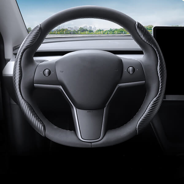 tesla accessories model 3 Steering Wheel Overlay