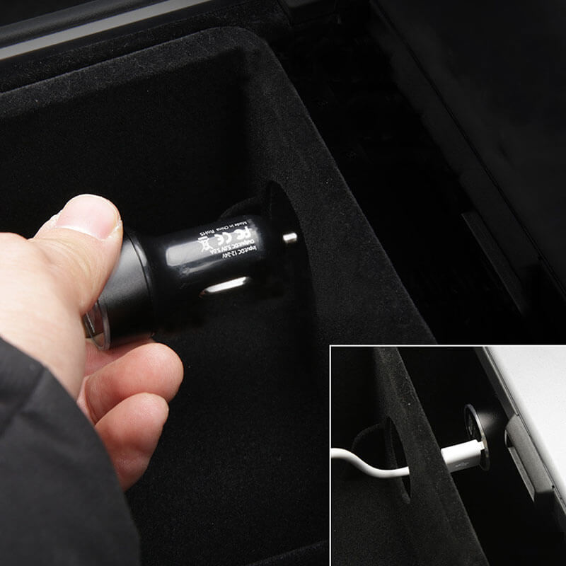 EVAAM Armrest Storage Organizer for Model 3/Y Accessories - EVAAM