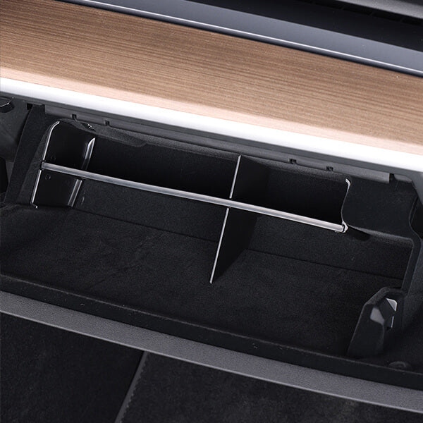 tesla accessories model 3 y glove box organizer
