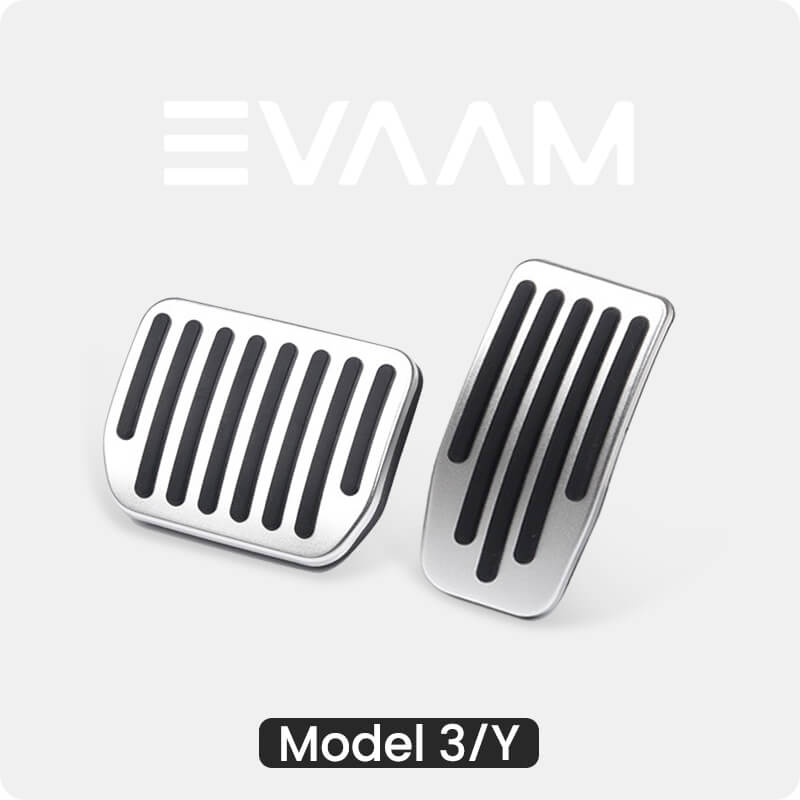 tesla model y pedals EVAAM Performance Pedal Covers for Tesla Model 3 & Y (2017-2026), Model Y / 2016-2020