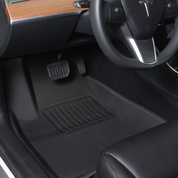 tesla accessories model y all weather floor mats
