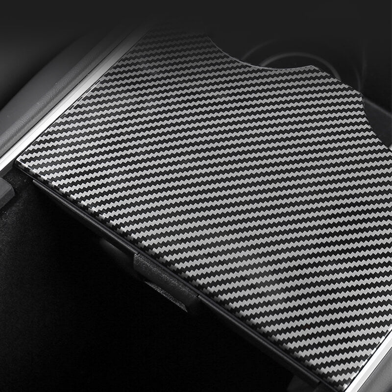 EVAAM™ Carbon Fiber Pattern Center Console Cover for Model 3/Y 2021-2023 Accessories - EVAAM